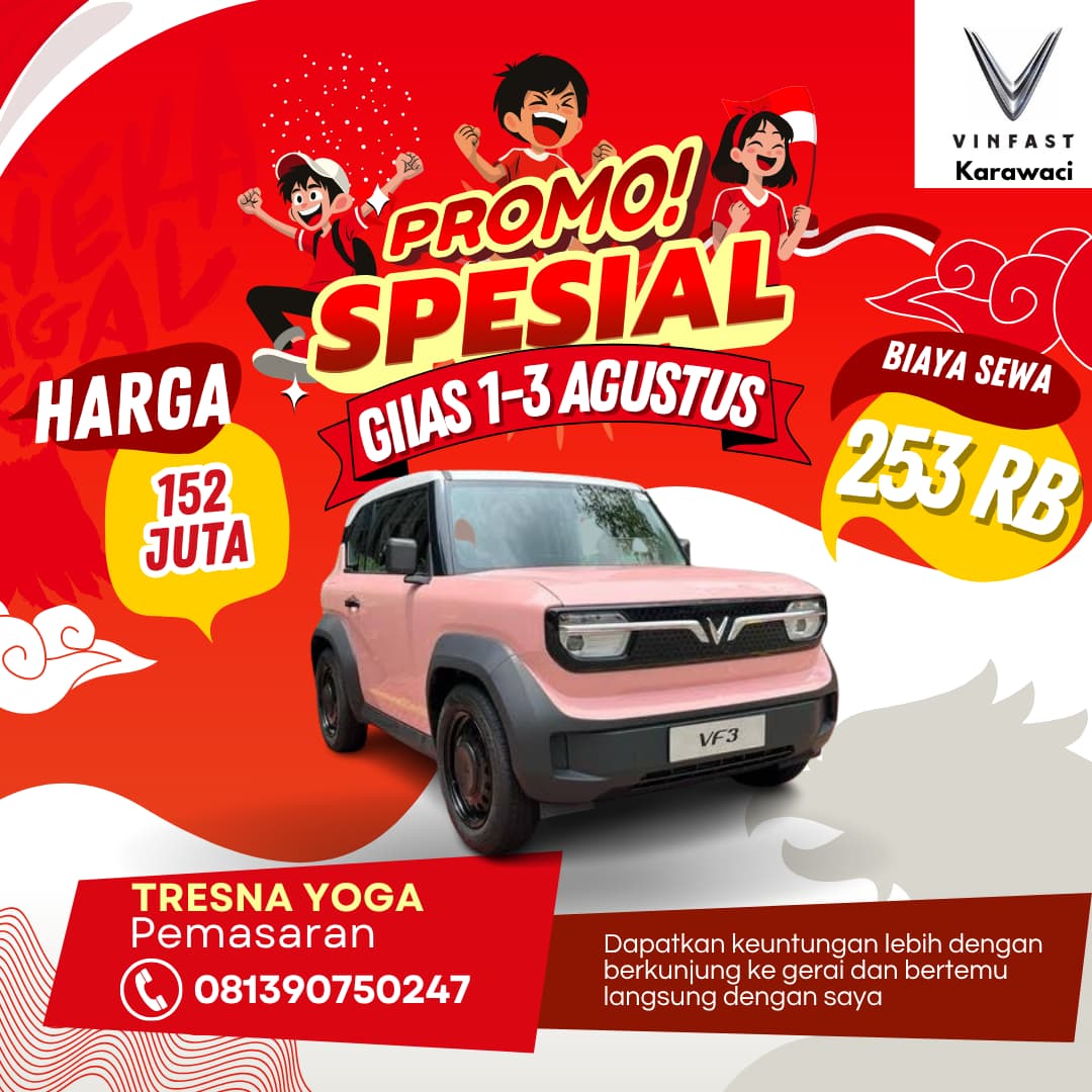 🚨 PROMO SPESIAL VINFAST BSD City 🚨
